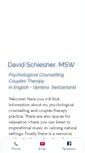 Mobile Screenshot of david-schiesher.com